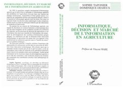 Cover Informatique, décision et marché de l'information en agriculture (eBook, PDF)