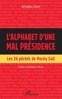 Cover L'alphabet d'une mal présidence (eBook, PDF)