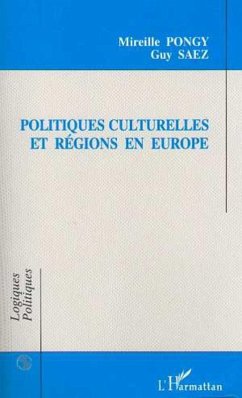 Cover Politiques culturelles et régions en Europe (eBook, PDF)