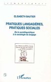 Pratiques langagières, pratiques sociales (eBook, PDF)