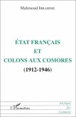 État français et colons aux Comores (1912-1946) (eBook, PDF)