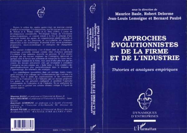 APPROCHES ÉVOLUTIONNISTES DE LA FIRME ET DE L'INDUSTRIE (eBook, PDF) APPROCHES ÉVOLUTIONNISTES DE LA FIRME ET DE L'INDUSTRIE (eBook, PDF)