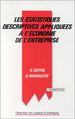 Cover Les statistiques descriptives appliquées à l'économie de l'entreprise (eBook, PDF)