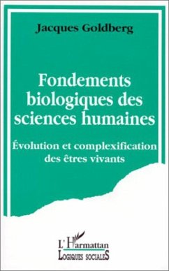 Cover Fondements biologiques des sciences humaines (eBook, PDF)