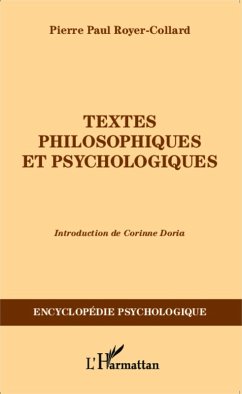 Textes philosophiques et psychologiques (eBook, PDF) - Royer-Collard