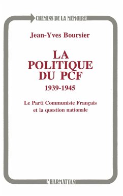 Cover La politique du PCF 1939-1945 (eBook, PDF)