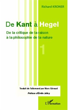 Cover De Kant à Hegel (Tome 1) (eBook, PDF)