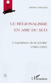 Le Régionalisme en Asie du Sud (eBook, PDF)