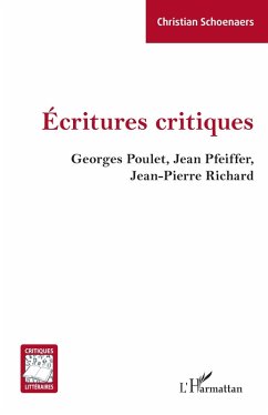Cover Écritures critiques (eBook, PDF)