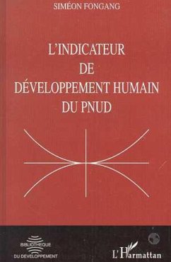 Cover L'INDICATEUR DE DÉVELOPPEMENT HUMAIN DU PNUD (eBook, PDF)