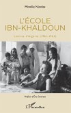 L'école Ibn-Khaldoun (eBook, PDF) L'école Ibn-Khaldoun (eBook, PDF)