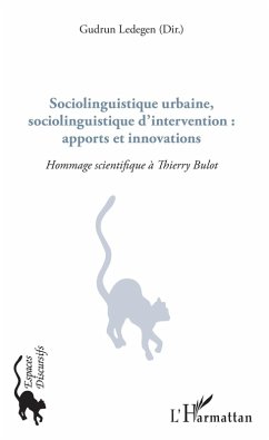 Cover Sociolinguistique urbaine, sociolinguistique d'intervention : apports et innovations (eBook, PDF)