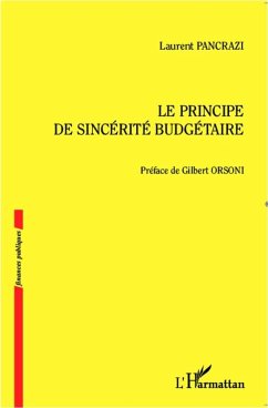 Cover Le principe de sincérité budgétaire (eBook, PDF)