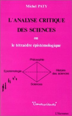 Cover L'analyse critique des sciences ou le tétraède épistémologique (eBook, PDF)