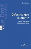 Qu'est-ce que le droit ? (eBook, PDF)