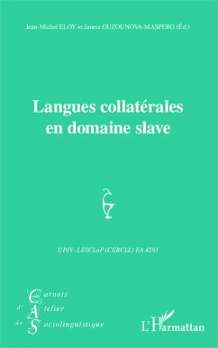 Cover Langues collatérales en domaine slave (eBook, PDF)