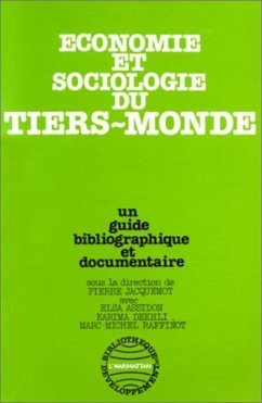 Cover Economie et sociologie du Tiers Monde (eBook, PDF)