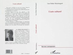 Cover L'acte culturel (eBook, PDF)