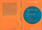 Signifiant et société (eBook, PDF)