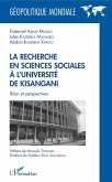 La recherche en sciences sociales à l'université de Kisangani (eBook, PDF)