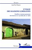 L'usage des maisons lorraines (eBook, PDF) L'usage des maisons lorraines (eBook, PDF)