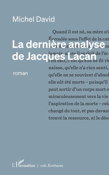 La dernière analyse de Jacques Lacan (eBook, PDF)