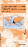 Le Grand Prix de littérature coloniale 1921-1938 : (eBook, PDF)