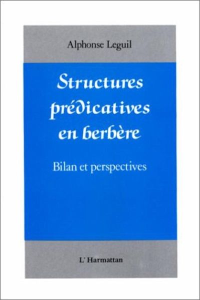 Structures prédicatives en Berbère (eBook, PDF)