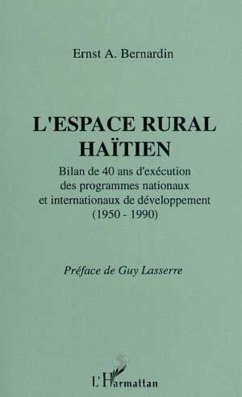 Cover L'espace rural haïtien (eBook, PDF)