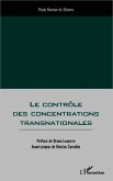 Le contrôle des concentrations transnationales (eBook, PDF)