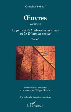 Cover OEuvres (Grachus Babeuf) Volume II (eBook, PDF)
