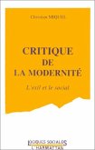 Critique de la modernité (eBook, PDF)