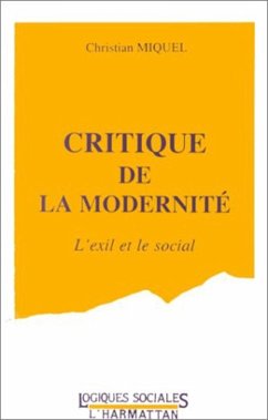 Critique de la modernité (eBook, PDF) - Miquel