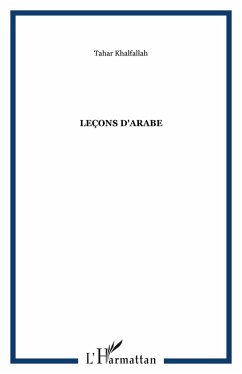 Cover Leçons d'arabe (eBook, PDF)