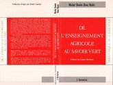 De l'enseignement agricole au savoir vert (eBook, PDF) De l'enseignement agricole au savoir vert (eBook, PDF)