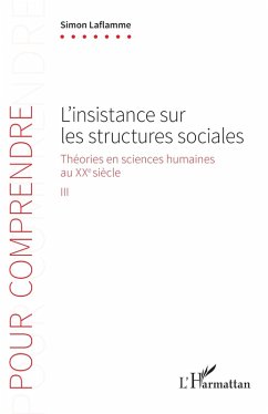 Cover L'insistance sur les structures sociales (eBook, PDF)
