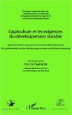 L'agriculture et les exigences du développement durable (eBook, PDF)