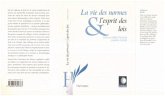 La Vie des Normes et l'esprit des Lois (eBook, PDF)