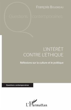 Cover L'intérêt contre l'éthique (eBook, PDF)