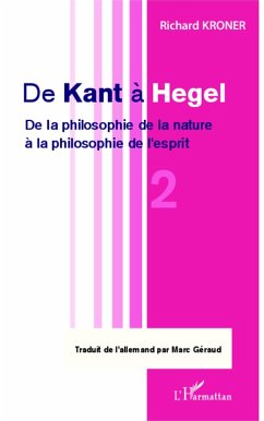 Cover De Kant à Hegel (Tome 2) (eBook, PDF)