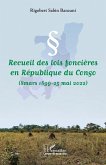 Recueil des lois foncières en République du Congo (eBook, PDF)