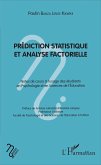 Prédiction statistique et analyse factorielle (eBook, PDF)