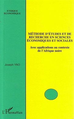Cover Méthode d'études et de recherche en sciences économiques et sociales (eBook, ePUB)