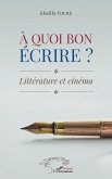 À quoi bon écrire ? (eBook, PDF)