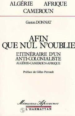 Cover Afin que nul n'oublie (eBook, PDF)