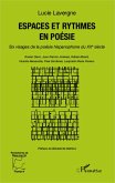 Espaces et rythmes en poésie (eBook, PDF)
