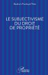 Le subjectivisme du droit de... - Bild 1