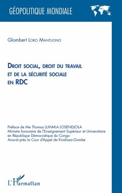 Cover Droit social, droit du travail et de la sécurité sociale en RDC (eBook, PDF)