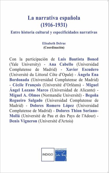 La narrativa española (1916-1931) (eBook, PDF)