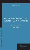 École et démocratie en Italie : de l'unité à la fin du XXème siècle (eBook, PDF)